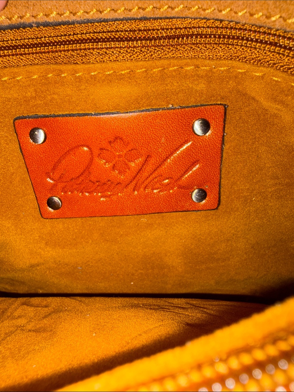Patricia Nash Blue Floral Purse - Picture 9 of 13